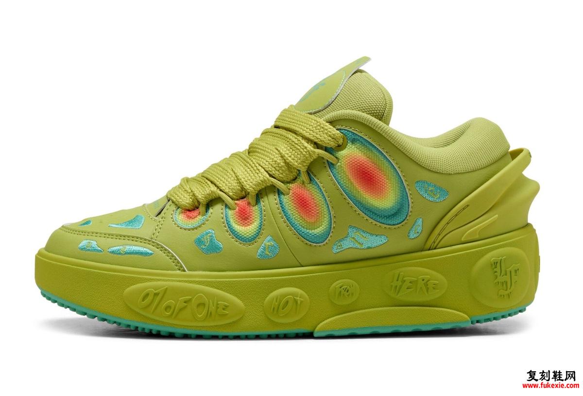 LaMelo Ball聯名PUMA Hoops發布LaFrancé “Heatmap”運動鞋:熱力美學與千禧復古的碰撞