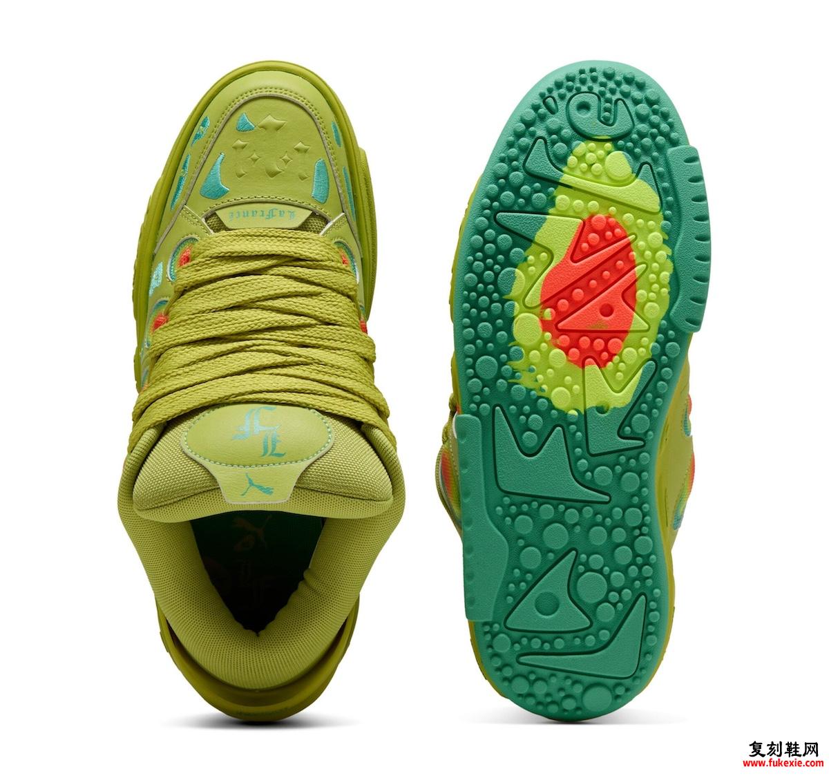 LaMelo Ball聯名PUMA Hoops發布LaFrancé “Heatmap”運動鞋:熱力美學與千禧復古的碰撞